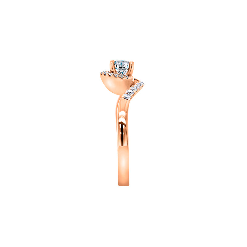 Giorgia Rose  <p>  Engagement Ring </p> <p> 18k Rose gold and diamond </p> <p> <FONT SIZE=2>  DRB3101R09MH18R </font> </p>