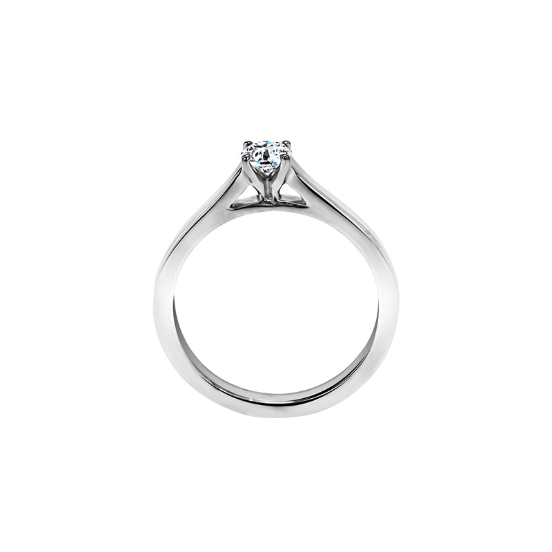 Giorgia Rose  <p>  Engagement Ring </p> <p> 18k White gold and diamond </p> <p> <FONT SIZE=2>  CGR002 </font> </p>